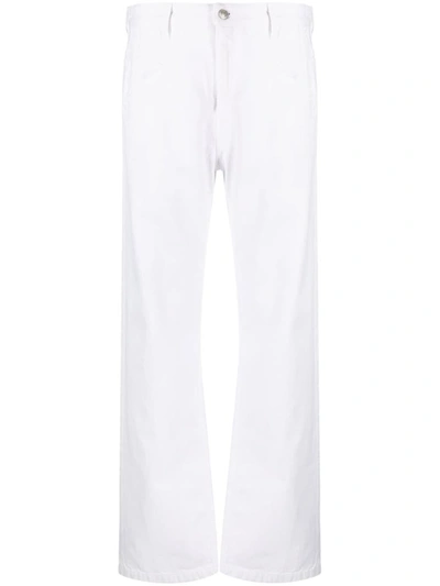 Shop Isabel Marant Nadege Denim Jeans In White