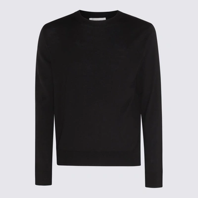 Lanvin Crew-neck Merino Jumper In Black