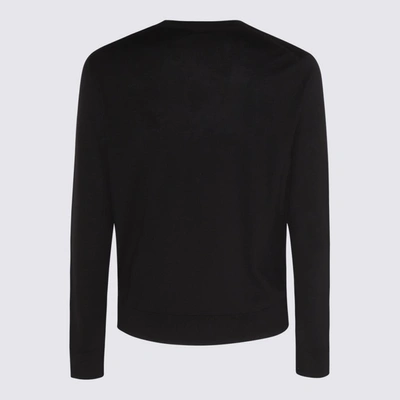 Lanvin Crew-neck Merino Jumper In Black