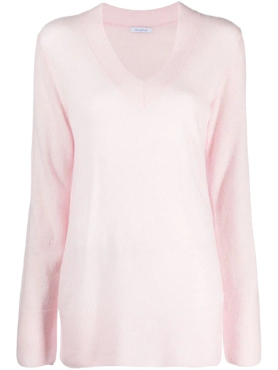 Shop Malo Cashmere Sweater In Pink