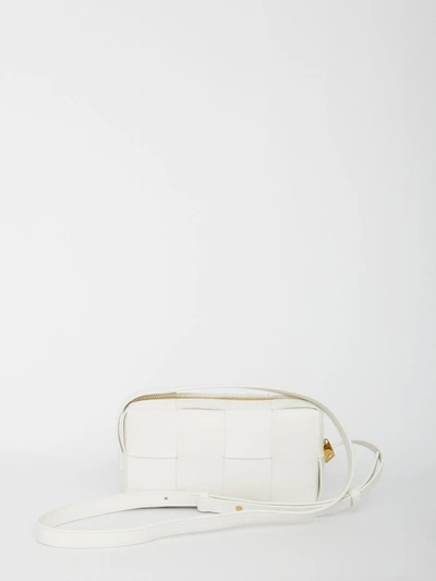 Bottega Veneta® Women's Cassette Belt Bag in White. Shop online now.