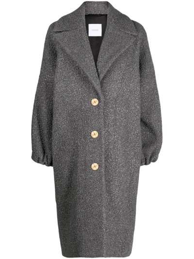 Shop Patou Single-breasted Coat In Grey