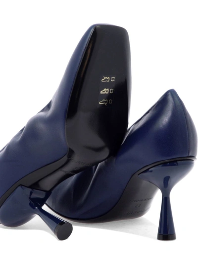 Shop Pierre Hardy Pumps With Square Toe In Blue