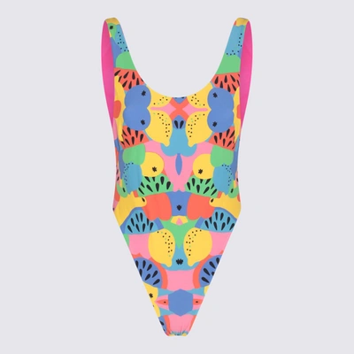 Shop Reina Olga Multicolour Swimsuit