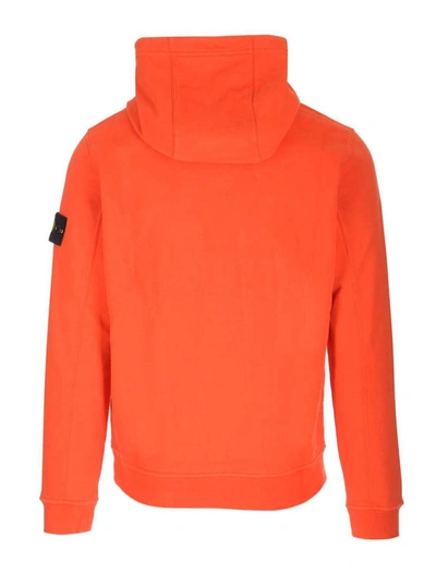 Shop Stone Island Sweaters Orange