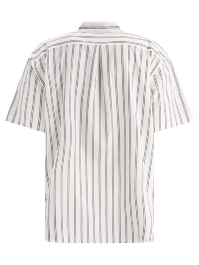 Shop Stussy Stüssy Striped Shirt In Beige