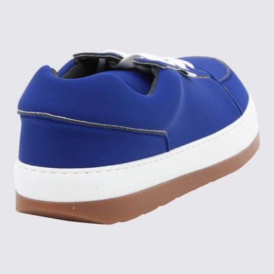 Shop Sunnei Dark Blue Leather Dreamy Shoes