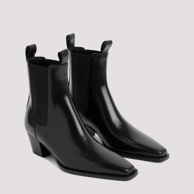 Shop Totême The City Boot Shoes In Black