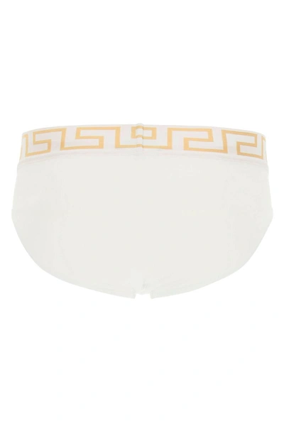 Shop Versace Underwear Briefs Tri-pack In Multicolor