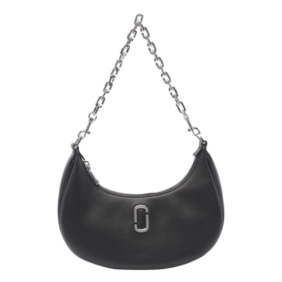 Shop Marc Jacobs The Curve Zipped Shoulder Bag In Black