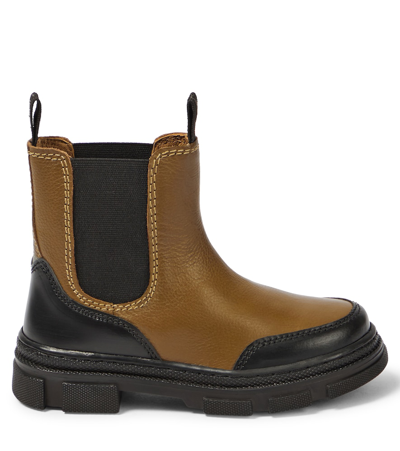 LIEWOOD FAITH LEATHER CHELSEA BOOTS 