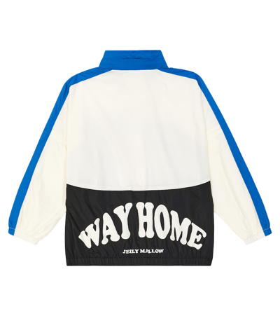 Jellymallow Way Home Colorblocked Windbreaker In Multicoloured
