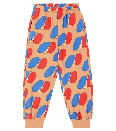 Shop Jellymallow Printed Cotton Jersey Sweatpants In Multicoloured