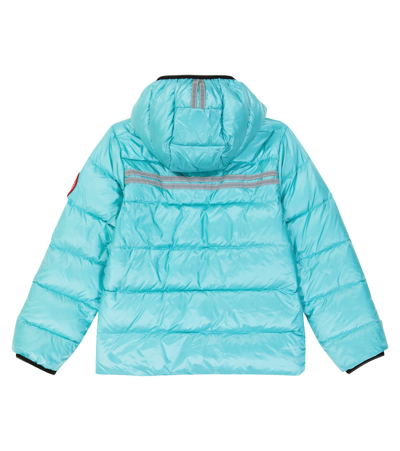 Shop Canada Goose Crofton Down Jacket In Blue