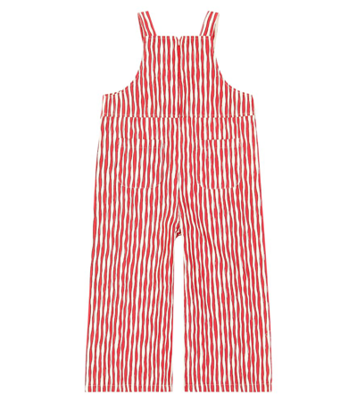 Jellymallow Printed Cotton Overalls In Multicoloured