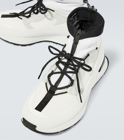 Shop Canada Goose Glacier Trail High-top Sneakers In White