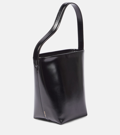 Shop The Row N/s Park Small Leather Tote Bag In Black