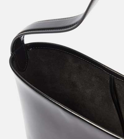 The Row N/s Park Small Leather Tote Bag In Black