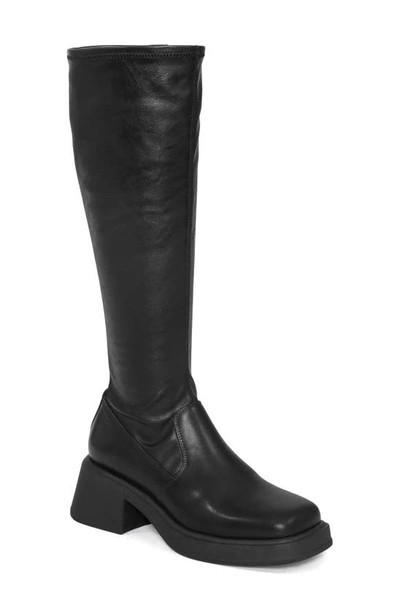 Shop Vagabond Shoemakers Dorah Knee High Boot In Black