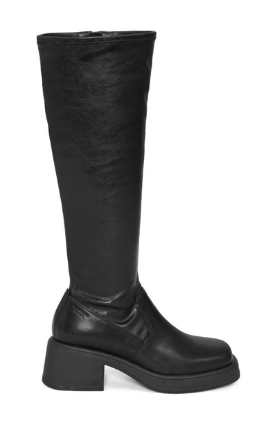 Shop Vagabond Shoemakers Dorah Knee High Boot In Black