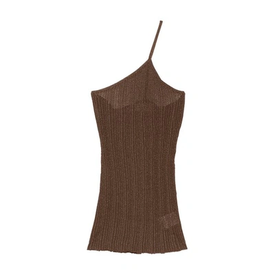 Shop Aeron Vivat Sleeveless Knitted Top In Ember