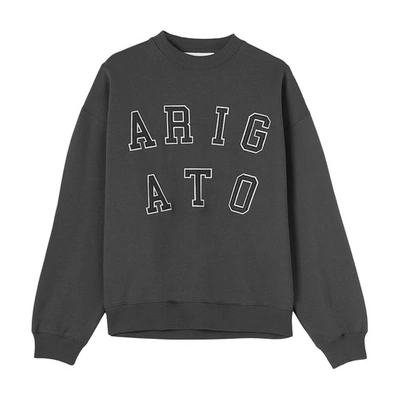 Shop Axel Arigato Legend Sweatshirt In Grey