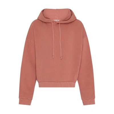 Shop Acne Studios Hooded Sweatshirt In Vintage_pink