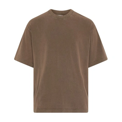Shop Acne Studios Short-sleeved T-shirt In Dark_brown