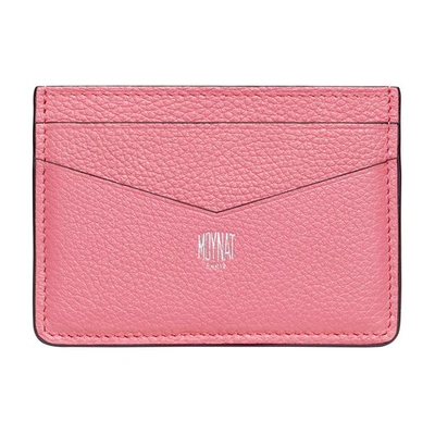 Shop Moynat Vitesse Card-holder In Hot_pink_chlorophyll