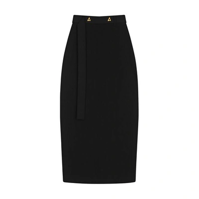 Shop Aeron Forum Skirt In Black