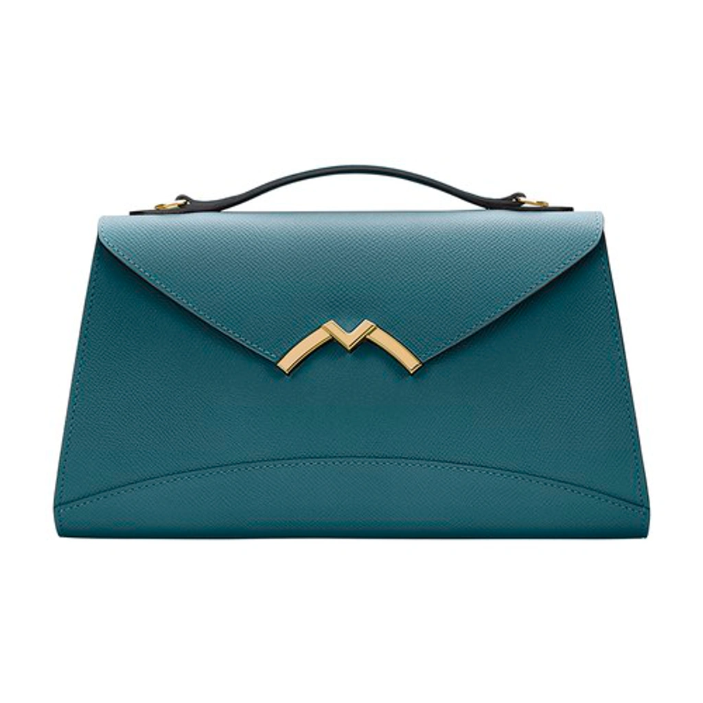 Moynat Gabrielle Clutch In Prussian bleu ModeSens