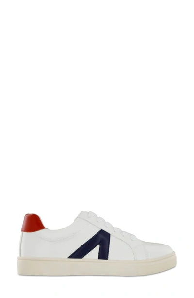Shop Mia Italia Low Top Sneaker In White/ Red/ Blue