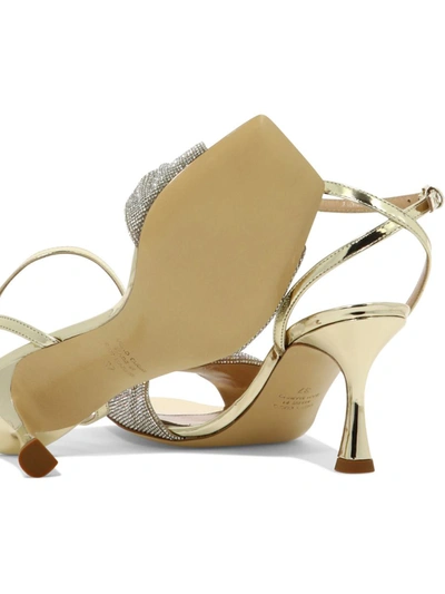 Shop Ninalilou "biba" Sandals In Gold
