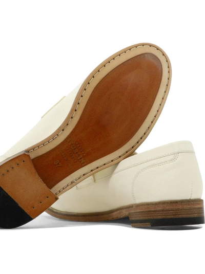 Shop Sturlini "dolly" Classic Leather Loafers In White