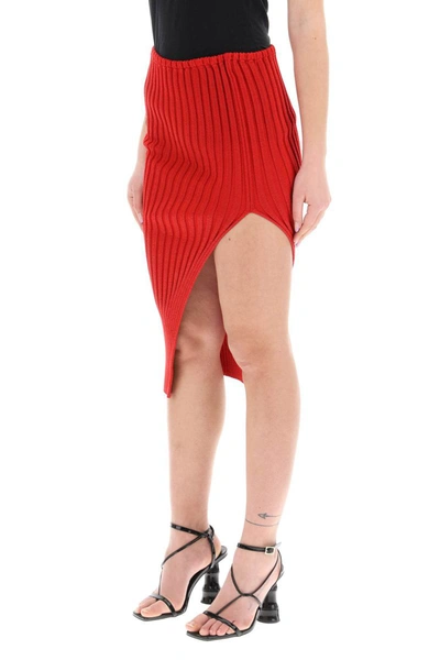 Shop A. Roege Hove Ara Midi Skirt In Red