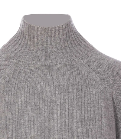 Shop Allude Sweaters In Grey