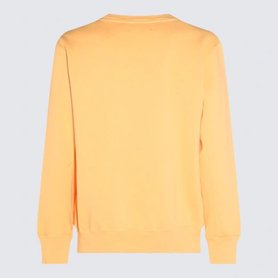 Shop Autry Orange Cotton Sweatshirt