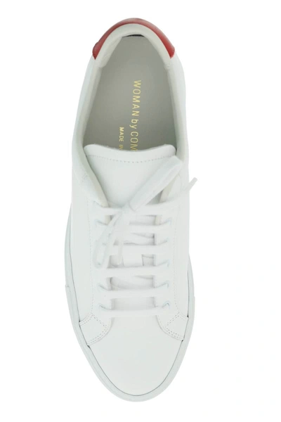Shop Common Projects Retro Low Leather Sneakers In Multicolor