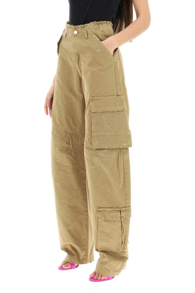 Shop Darkpark Rosalind Cargo Pants In Brown