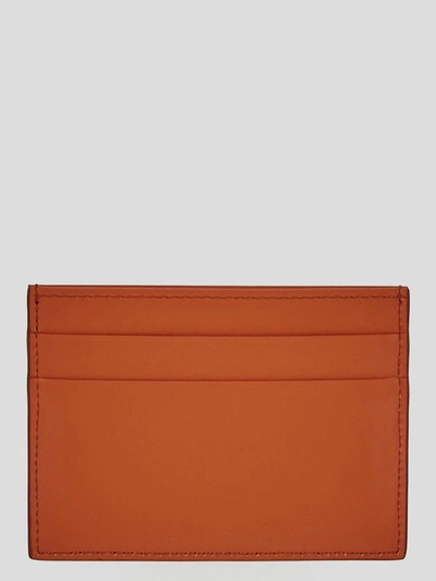Shop Dolce & Gabbana Card Holder In Orange