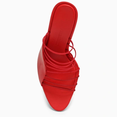Shop Ferragamo Sandal With Straps In Red