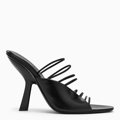 Shop Ferragamo Sandal With Straps In Black