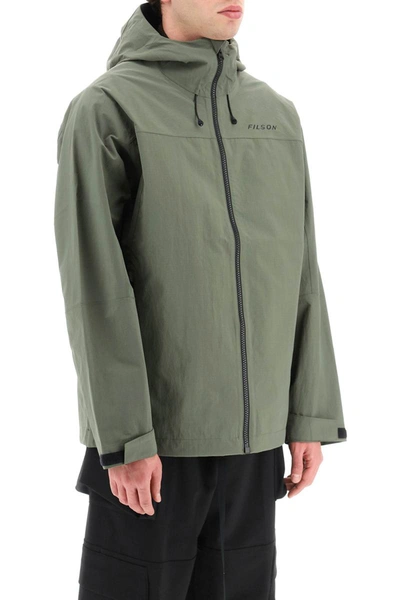 Shop Filson Recycled Nylon Jacket In Green