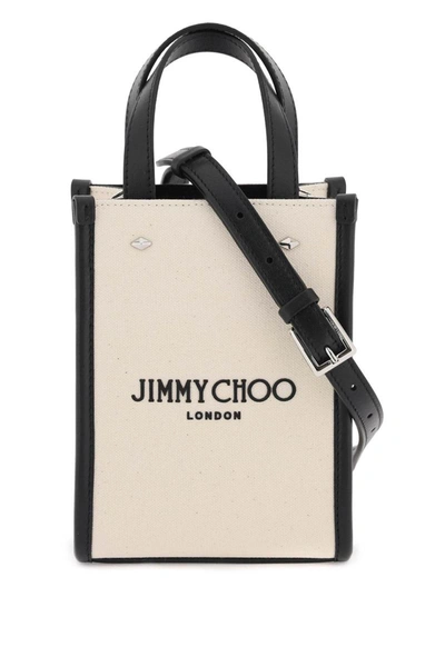Shop Jimmy Choo Leather Mini Bag In Black
