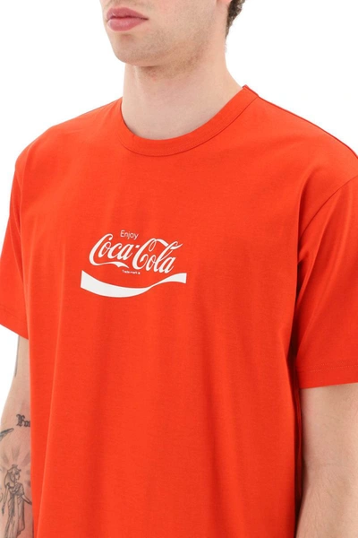 Shop Junya Watanabe Coca-cola T-shirt In Red