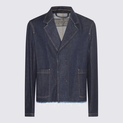 Shop Lanvin Blue Denim Jacket