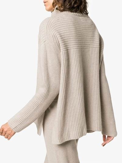 Le Kasha Suedes Cashmere Sweater Light Beige In L Beige