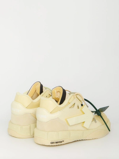 Shop Off-white Low Top Puzzle Couture Sneakers In White
