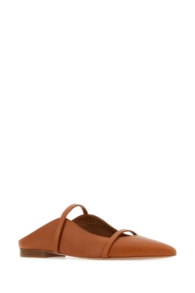 Shop Malone Souliers Slippers In Camel
