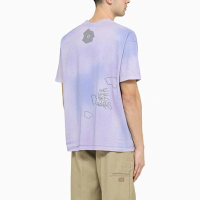 Shop Objects Iv Life Lilac Tie-dye T-shirt In Purple